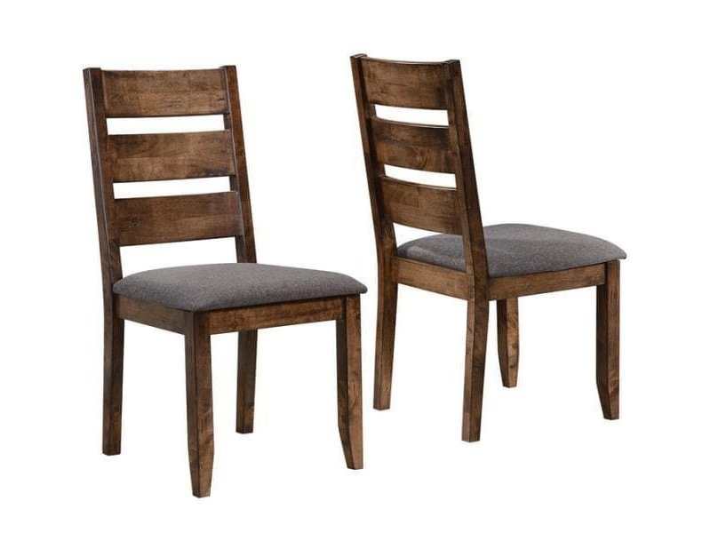 Alston Rustic Knotty Nutmeg Dining Chair (Set of 2) - Ornate Home