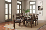 Alston Rustic Knotty Nutmeg Dining Table - Ornate Home