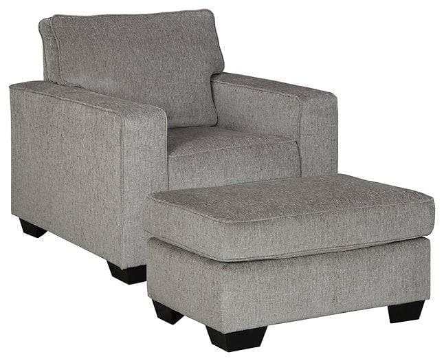 Altari Chair & Ottoman Set / 2pc - Ornate Home