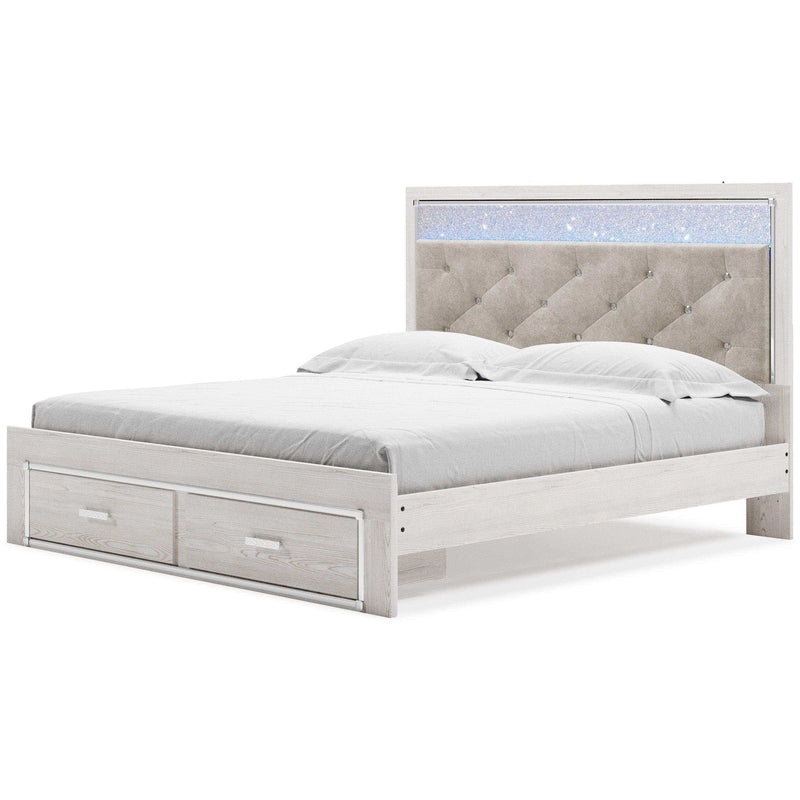 Altyra King Upholstered Storage Bed - Ornate Home