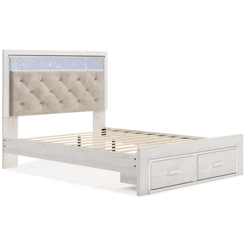Altyra Queen Upholstered Storage Bed - Ornate Home