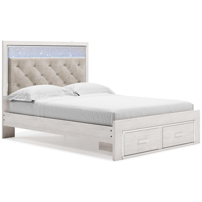 Altyra Queen Upholstered Storage Bed - Ornate Home