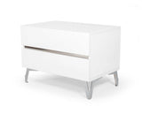 Angela White Italian Modern Bedroom Set Units - Ornate Home