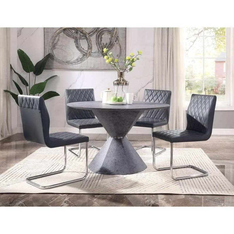 Ansonia Gray Dining Table - Ornate Home