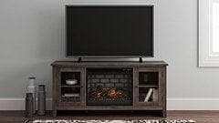 Arlenbry 60" TV Stand with Electric Fireplace - Ornate Home