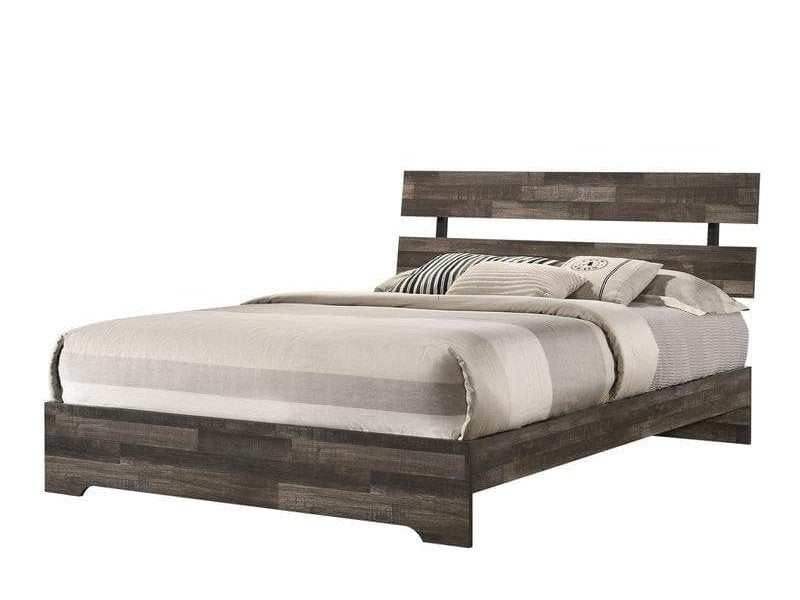 Atticus Brown Full Panel Bed - Ornate Home