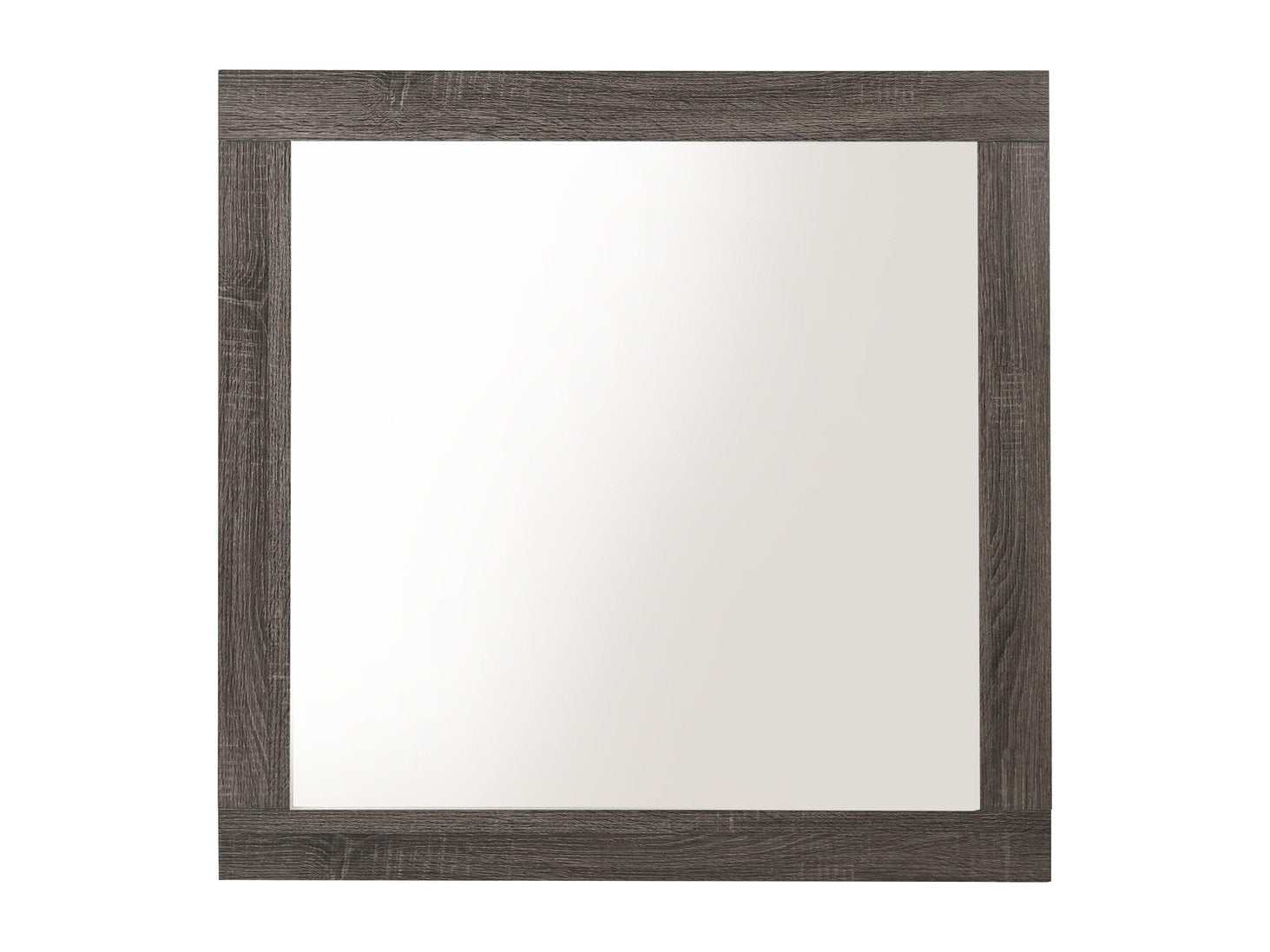 Avantika Rustic Gray Oak Mirror - Ornate Home