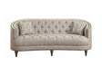 Avonlea Beige Stationary Sofa - Ornate Home