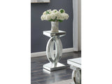 Avonlea Clear Mirror Square End Table - Ornate Home