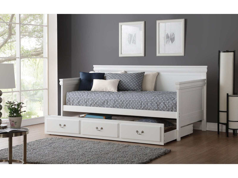 Bailee White Daybed (Twin Size) - Ornate Home