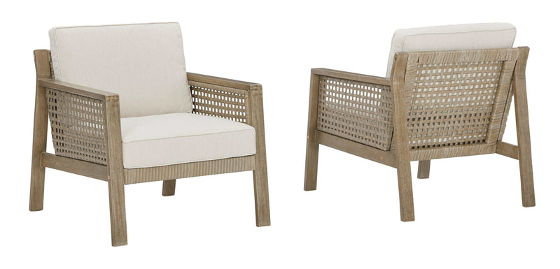 [CYBER WEEK] Barn Cove Lounge Chair w/ Cushion (Set of 2) - Ornate Home