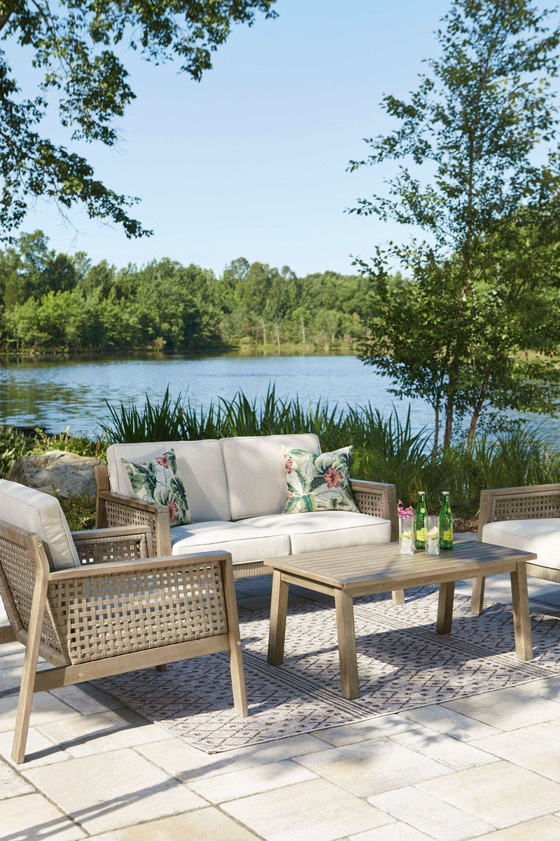 [CYBER WEEK] Barn Cove Outdoor 4pc Seating Group - Ornate Home