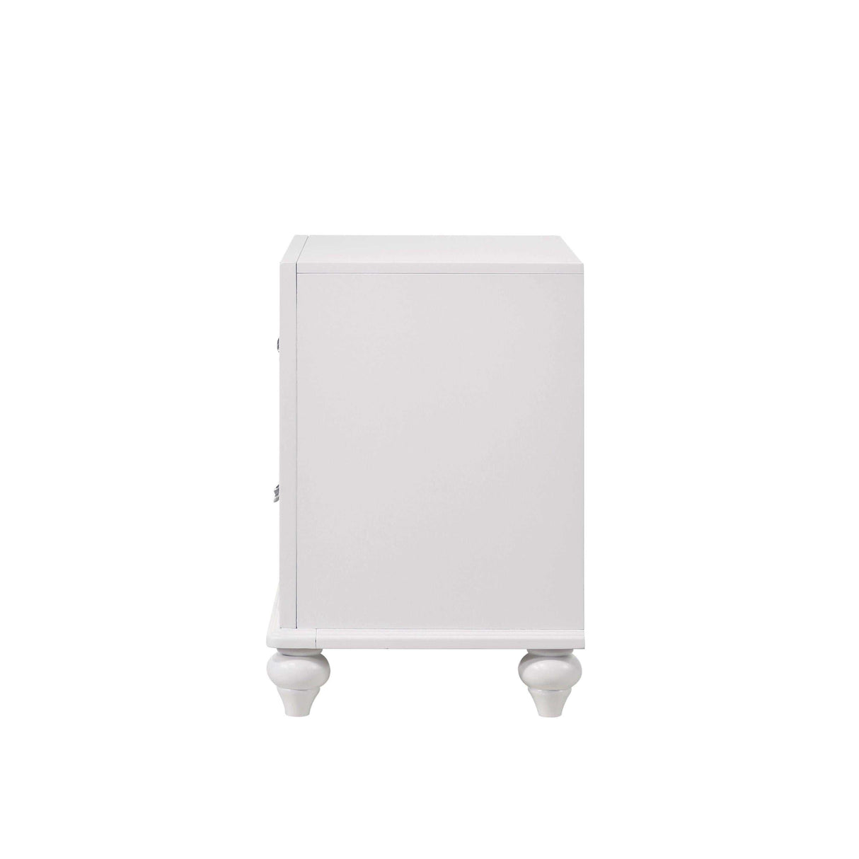 Barzini White Nightstand - Ornate Home