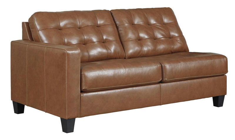 Baskove - Auburn - 2pc L Shape Sectional Sofa w/ Chaise - Ornate Home