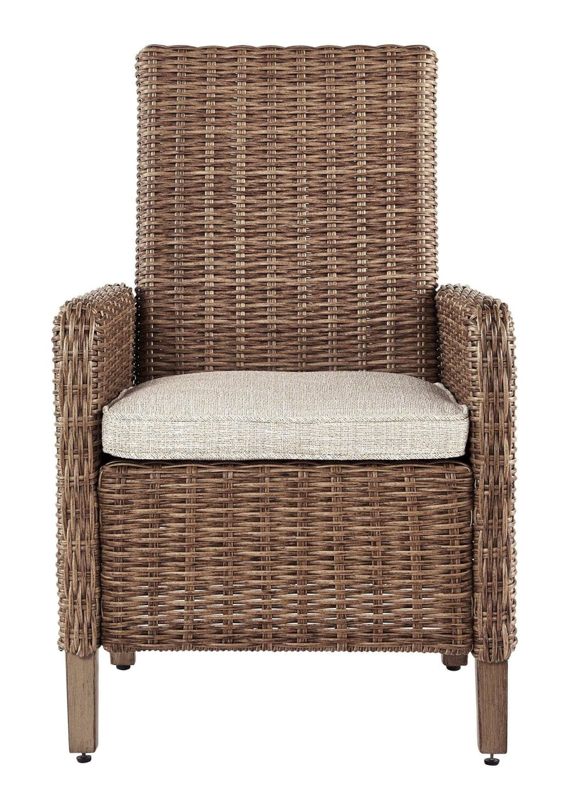 Beachcroft - Beige - Arm Chair w/ Cushion (Set of 2) - Ornate Home