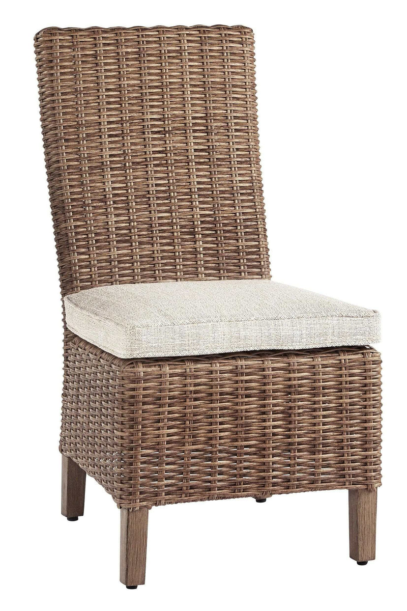 Beachcroft - Beige - Side Chair w/ Cushion (Set of 2) - Ornate Home