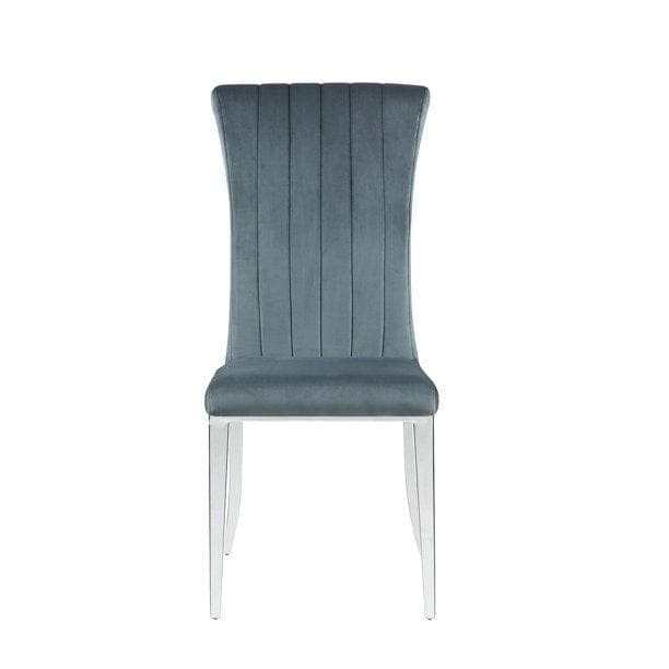 Beaufort Dark Grey Chairs (Set Of 2) - Ornate Home