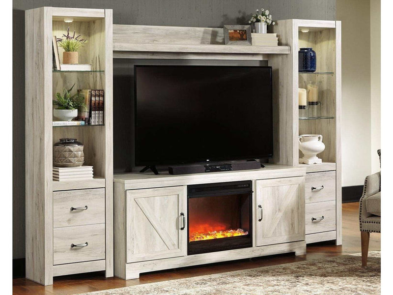 Bellaby 4Piece Entertainment Center with Fireplace - Ornate Home