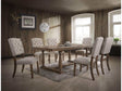 Bernard Weathered Oak Dining Table - Ornate Home