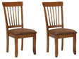 Berringer Rustic Brown Dining Chair (Set of 2) - Ornate Home