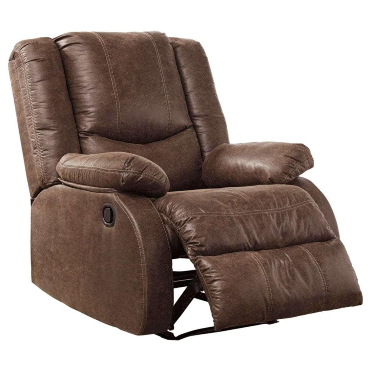 Bladewood Coffee Manual Recliner - Ornate Home