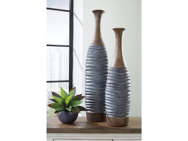 BLAYZE Vase (Set of 2) - Ornate Home