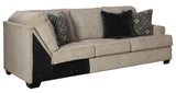 Bovarian Stone 2pc Sectional L Shape Sofa - Ornate Home