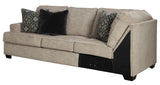 Bovarian Stone 2pc Sectional L Shape Sofa - Ornate Home