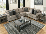 Bovarian Stone 3pc Sectional L Shape Sofa - Ornate Home