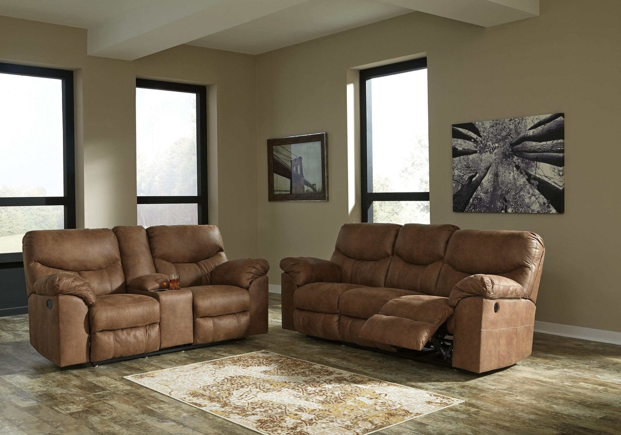 Boxberg Bark Power Reclining Sofa - Ornate Home