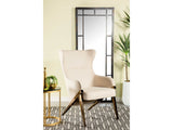 Bozarro Cream & Bronze Accent Chair - Ornate Home