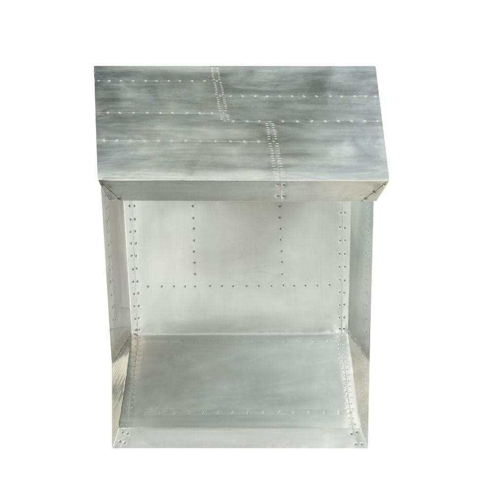 Brancaster Aluminum Patchwork Writing Desk Geometric Shape - Ornate Home