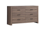 Brantford Barrel Oak Dresser - Ornate Home