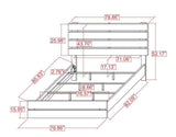 Brantford Barrel Oak Eastern King Panel Bed - Ornate Home