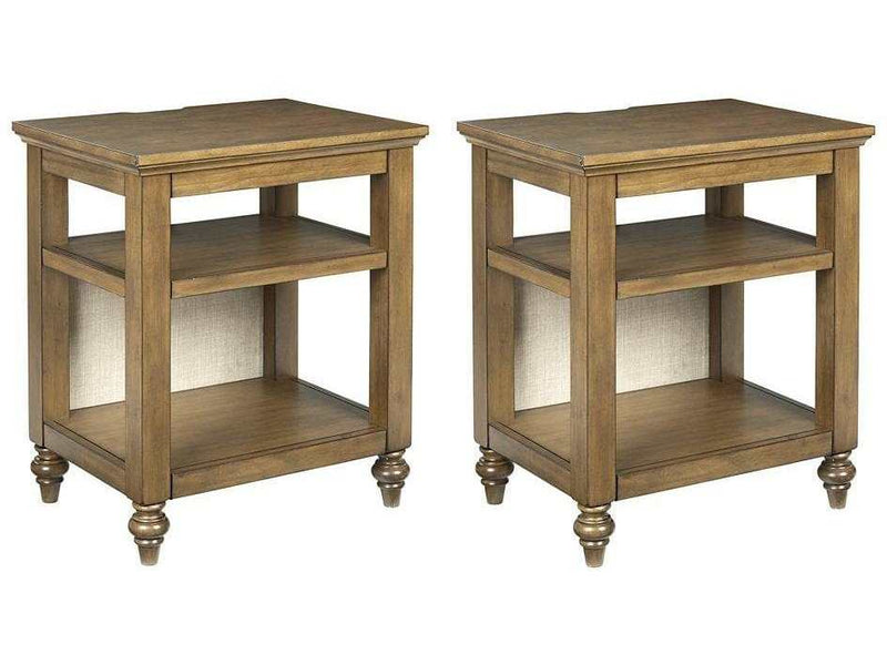 Brickwell 2-Piece End Table Set - Ornate Home