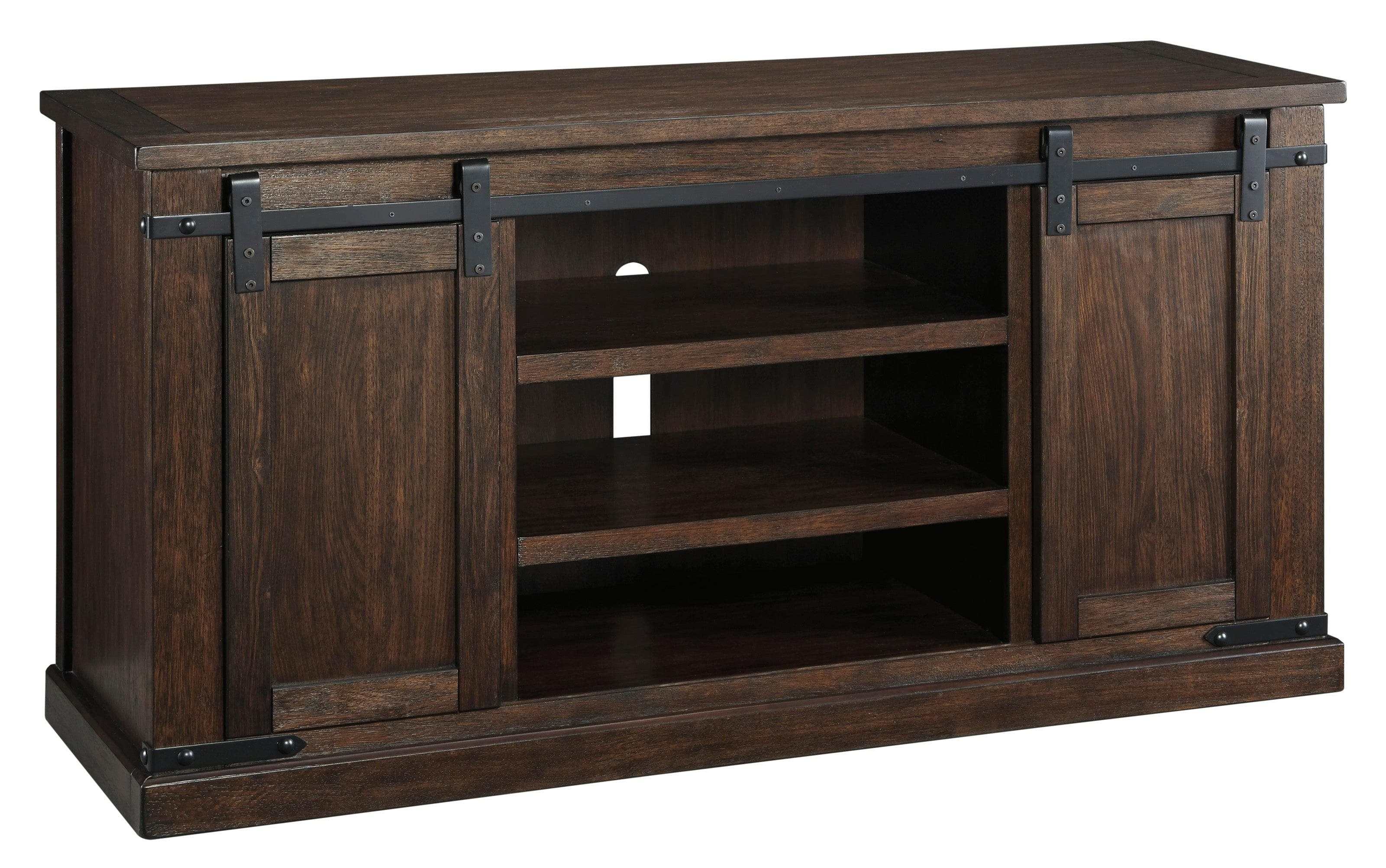 Budmore Rustic Brown 60" TV Stand - Ornate Home