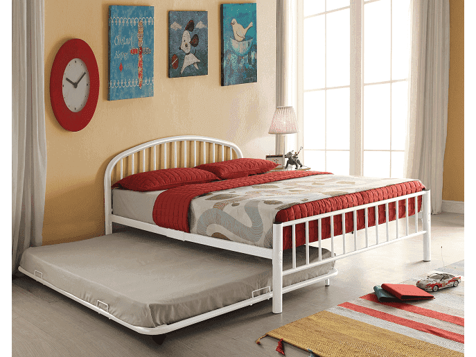 Cailyn White Full Bed - Ornate Home