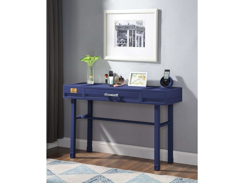 Cargo Blue Vanity Desk - Ornate Home