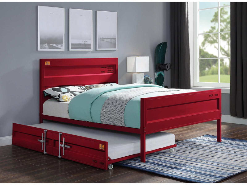 Cargo Red Full Bed - Ornate Home