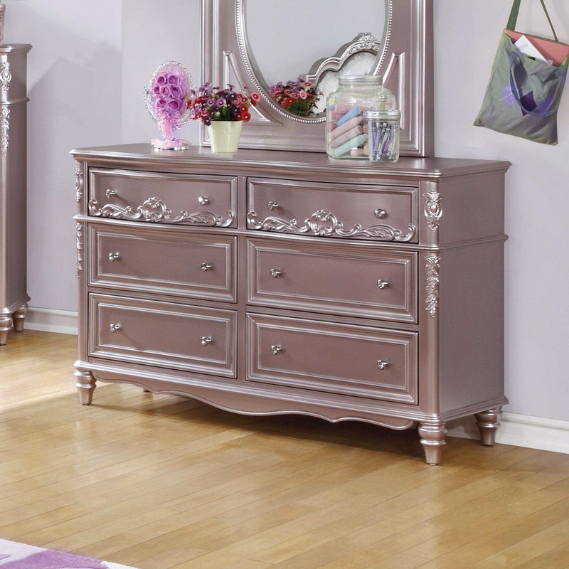 Caroline - Metallic Lilac - Dresser - Ornate Home