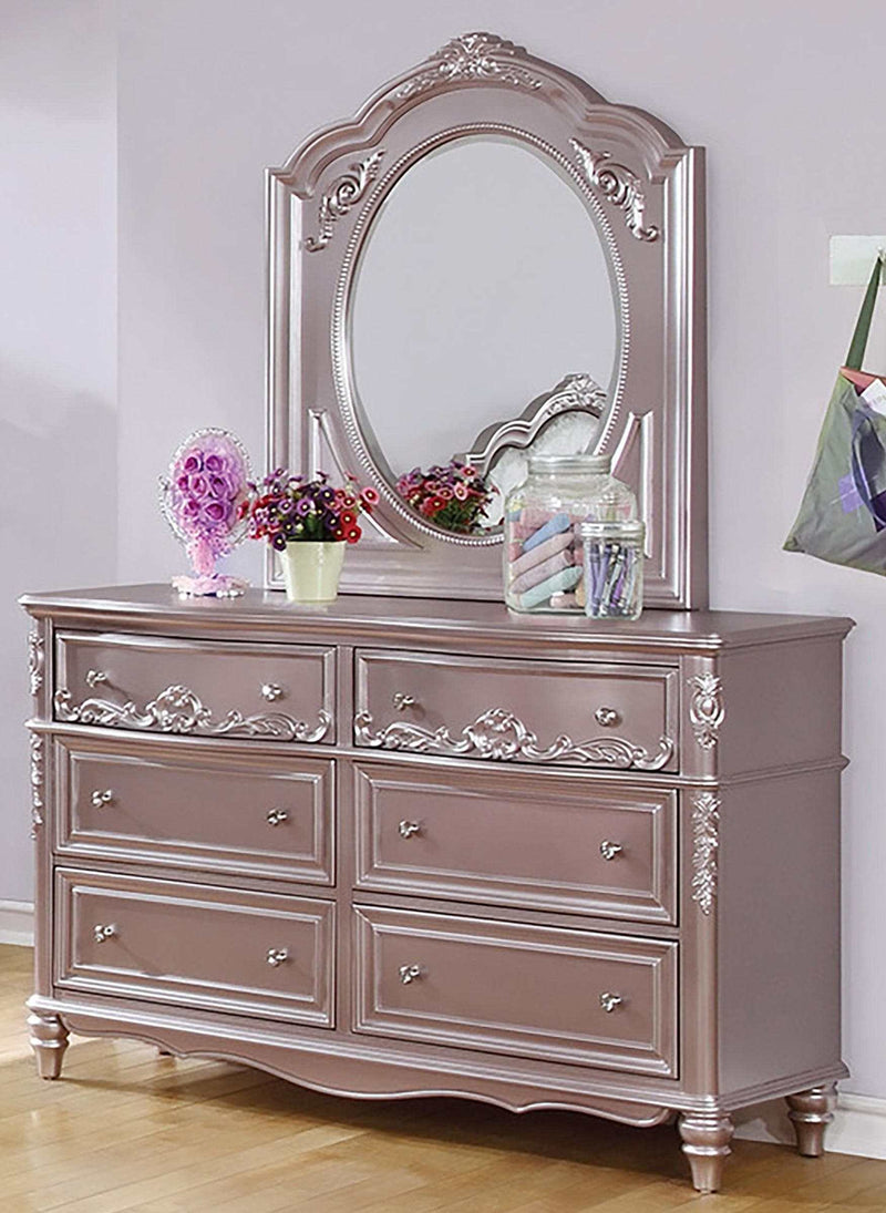 Caroline - Metallic Lilac - Dresser - Ornate Home
