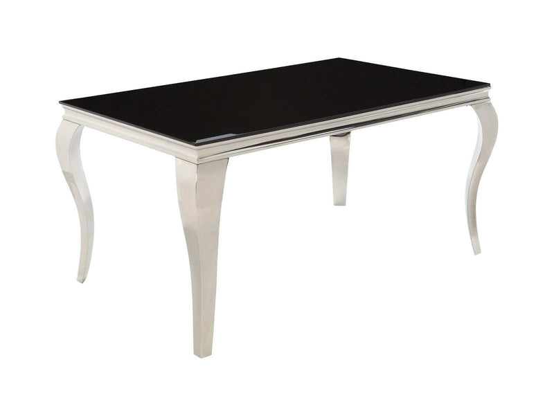 Carone - Black - Dining Table - Ornate Home