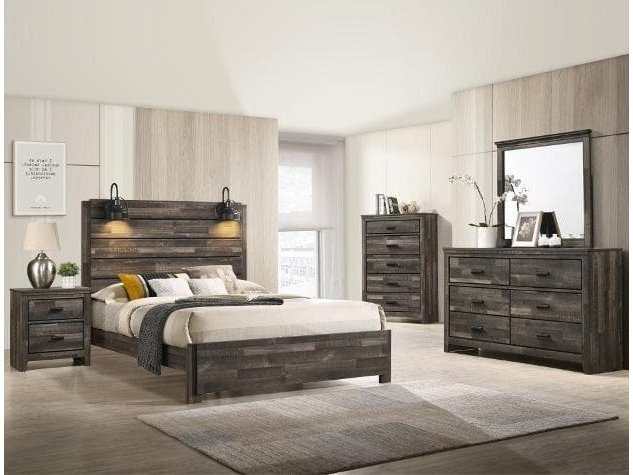 Carter Brown Platform Youth Bedroom Set - Ornate Home