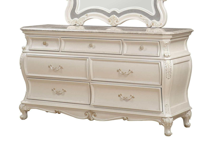 Chantelle - Pearl White - Dresser - Ornate Home