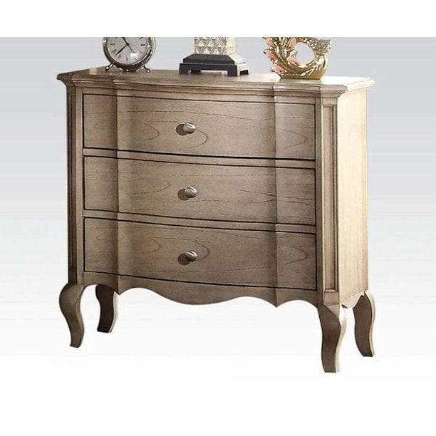 Chelmsford Antique Taupe Nightstand - Ornate Home