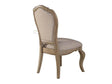 Chelmsford Beige Fabric & Antique Taupe Side Chair (Set of 2) - Ornate Home