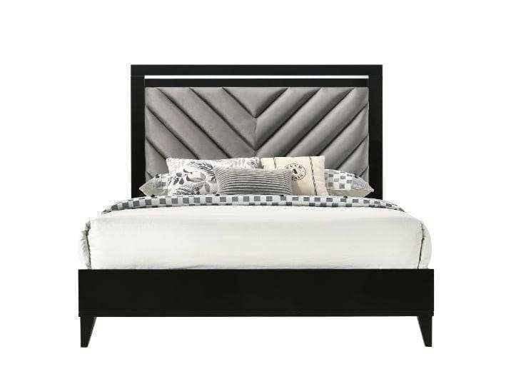 Chelsie Fabric Upholstered Bed Frame - Ornate Home
