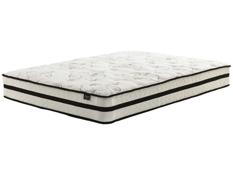 Chime 10 Inch Hybrid 10 Inch Queen Mattress and Pillow - Ornate Home