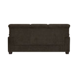 Clemintine Brown Stationary Sofa - Ornate Home