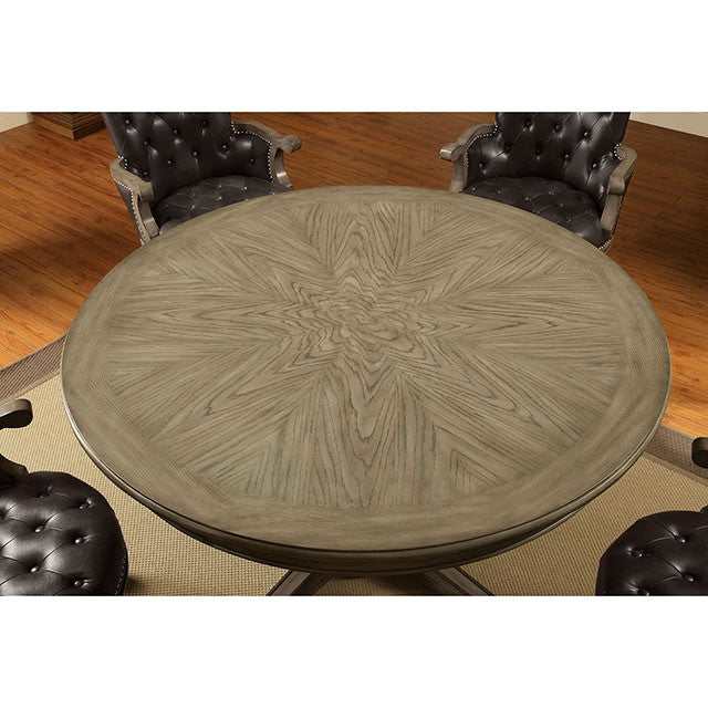 Yelena Gray Game Table - Ornate Home